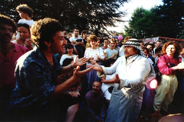 Public attending a show