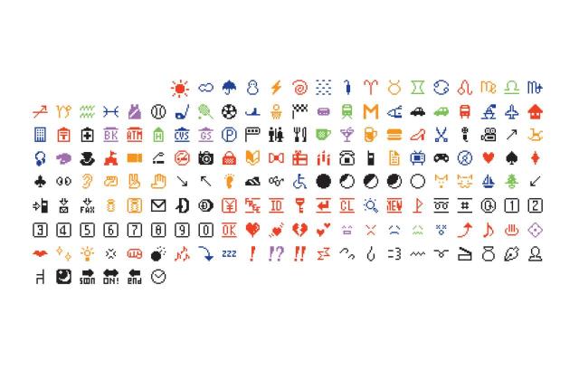 A panel with a list of different outdated emojis 